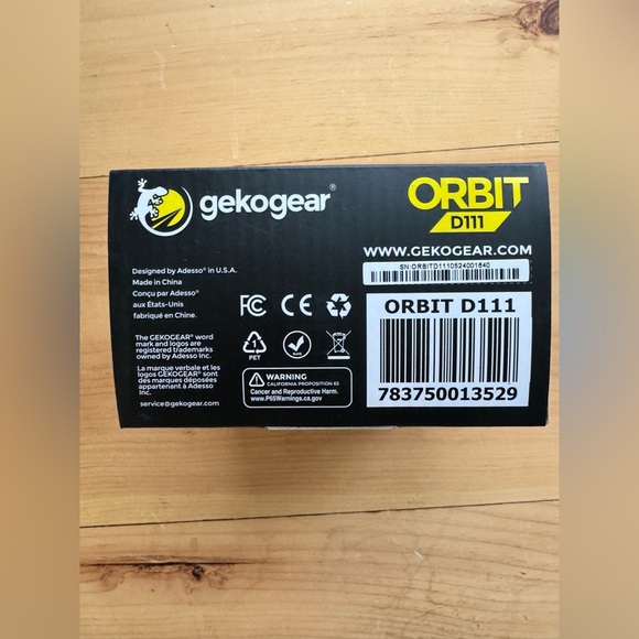 My Geko Gear Orbit D111 1080p Car Surveillance 3” Touchscreen HD Dash Cam Video - Picture 5 of 5